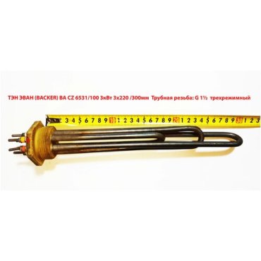Блок ТЭН ЭВАН (Backer) BA CZ 6531/100 3кВт 3х220