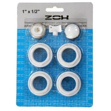 Комплект для радиатора 1/2'' ZOX без кронштейна