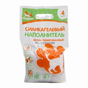 Наполнитель силикагелевый 4 л, аромат лаванды