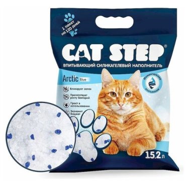 15,2Л наполнитель CATSTEP геле - CAT STEP