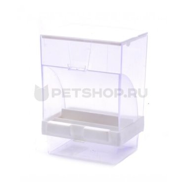 Benelux аксессуары Кормушка для семян 10.5*8.2*14.5 см (Plastic seed feeder) 1428 | Plastic seed feeder 0,2 кг 50492