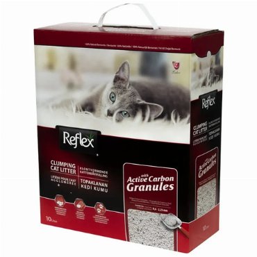 Рефлекс Active Carbon Granules Наполнитель д/кошек сверхпрочное комкование 10л .