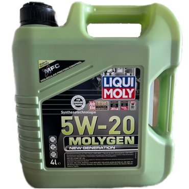 НС-синтетическое моторное масло Molygen New Generation 5W-20 4л