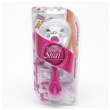 Набор женский Dorco SHAI Reina 1 станок + 2 кассеты, 4 лезвия