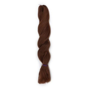 SOFT DREADS Канекалон однотонный, гофрированный, 60 см, 100 гр, цвет каштановый