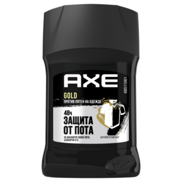 Акс Голд / Axe Gold - Дезодорант-стик защита от пятен 50 мл