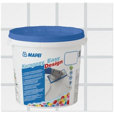 Эпоксидная затирка Kerapoxy EASY Design MAPEI № 111 светло-серый, 3 кг