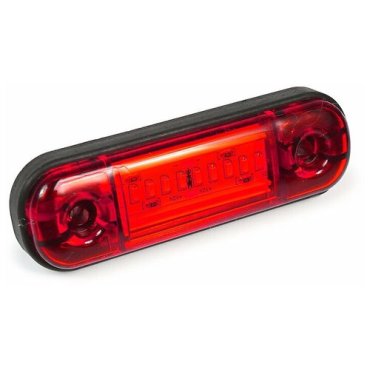 Габарит светодиодный Красный 12В 160 MINI 10 LED