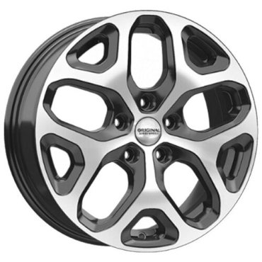 Диски R17 5x114,3 6,5J ET50 D66,1 Скад KL-307 алмаз бархат