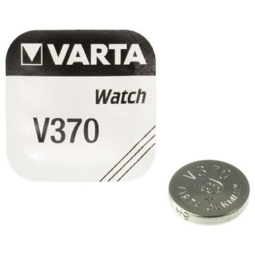 Батарейка цинковая Varta, V370 (SR920W)-1BL, 1.55В , блистер, 1 шт.
