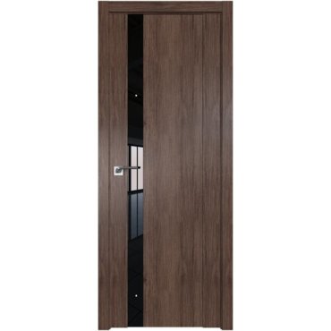 Дверь межкомнатная ProfilDoors 62XN , Салинас темный , стекло черный лак , 800*2000