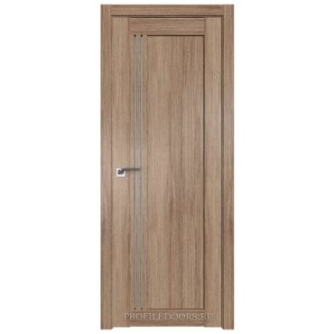 Дверь межкомнатная ProfilDoors 2.50XN ,цвет Салинас светлый , стекло матовое , 700*2000 , Комплект (коробка +наличники с 2х строн)