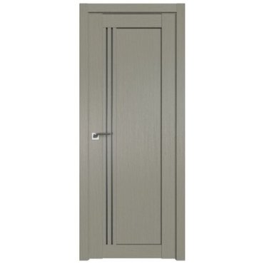Дверь межкомнатная ProfilDoors 2.50XN ,цвет Грувд серый (RAL 7043) , стекло матовое , 900*2000