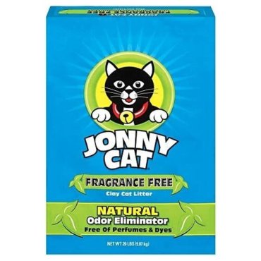 JONNY CAT FRAGRANCE FREE Наполнитель впитывающий 20 л ( 9.08 кг)