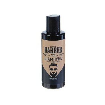 Шампунь Carelax Barber line для укладки бороды и усов, комплект 2 шт., 145 мл