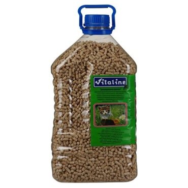 VITALINE Наполнитель опилки гранулированные, 3кг, 3 кг, 4 шт.