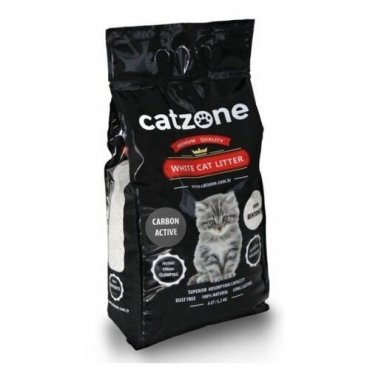 Наполнитель 10кг Catzone Active Carbon (С активированным углем) пакет