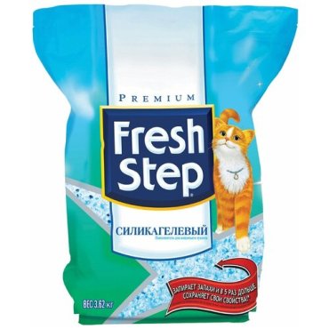 Наполнитель FRESH STEP® CRYSTALS силикагелевый 3.62 кг