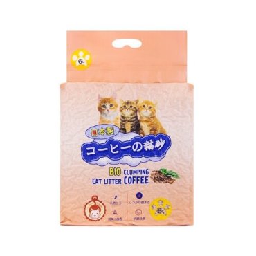 HAKASE AREKKUSU Комкующийся наполнитель Тофу Кофе 6л 2,8 кг 55820 (2 шт)