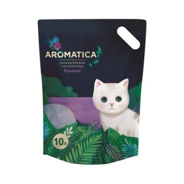 AromatiCat Силикагелевый наполнитель Прованс 10л 4,3 кг 34409 (2 шт)