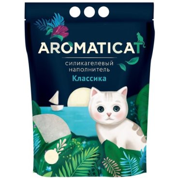 AromatiCat силикагелевый наполнитель Классика, 35 л, 15,05 кг