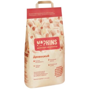 NAPKINS древесный наполнитель, 12 кг