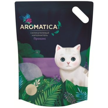 AromatiCat силикагелевый наполнитель Прованс, 3 л, 1,25 кг