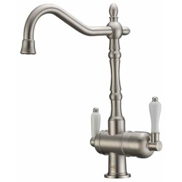 Смеситель для кухни под фильтр ZorG Sanitary ZR 326 YF NICKEL