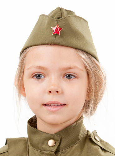 Пилотка солдата детская