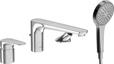 Смеситель Villeroy & Boch O.novo Start TVT10500100061 на борт ванны