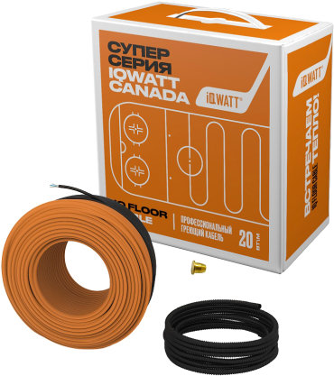 Теплый пол IQ Watt Floor cable 7,5 м