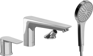 Смеситель Villeroy & Boch Subway 2.0 TVT10200100061 на борт ванны