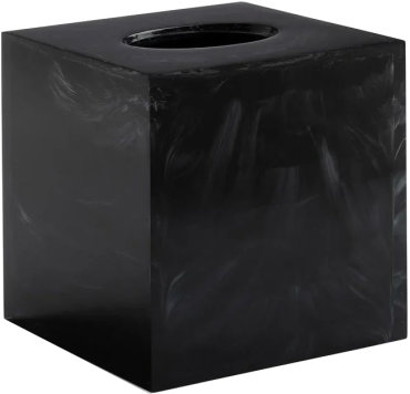 Бокс для салфеток Kassatex Ducale Black ADE-TH-BW