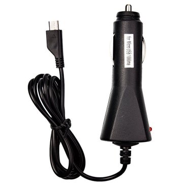 Автомобильное зарядное устройство Glossar, micro USB (1000 mA) (42206)