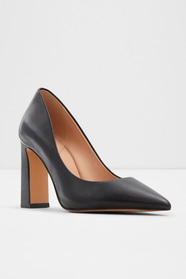 Кожаные туфли на устойчивом каблуке ALDO