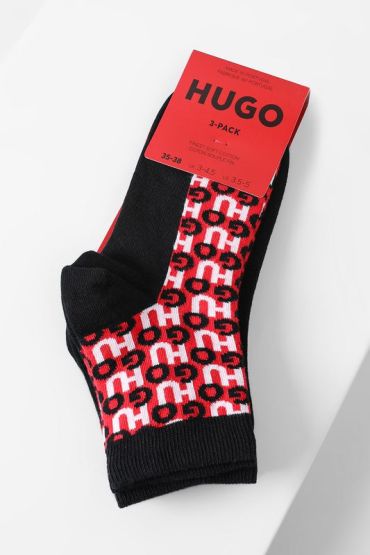 Набор из трех пар классических носков HUGO