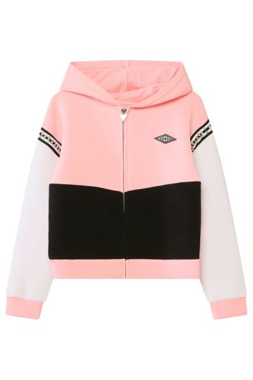 Толстовка с декором на рукавах Guess