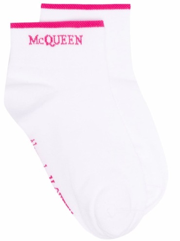 Alexander McQueen носки с логотипом