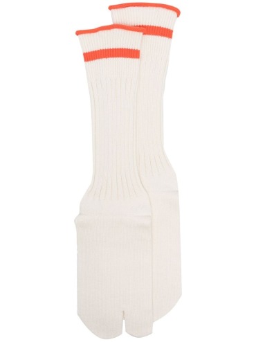 Maison Margiela носки Tabi с полосками