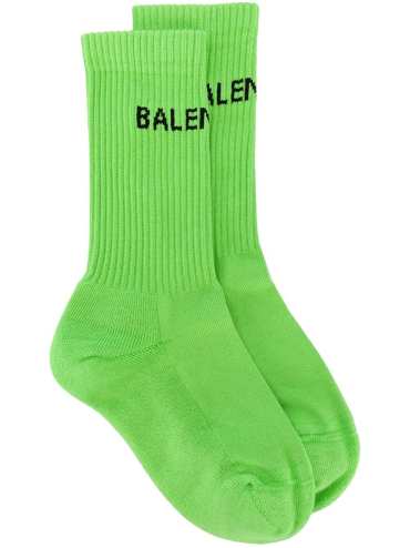 Balenciaga трикотажные носки с логотипом