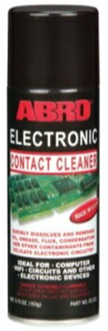 Очиститель электрических контактов ABRO ELECTRONIC CONTACT CLEANER, 0.163л