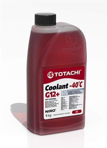 Антифриз TOTACHI NIRO COOLANT Red G12+ -40 C, 1кг