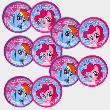 Набор бумажных тарелок Hasbro