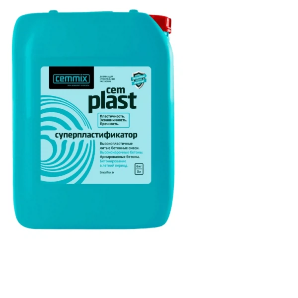 суперпластификатор cemmix сemplast, 5 л