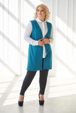 Жен кардиган арт 19-0093 Изумрудный р 42-44 585₽