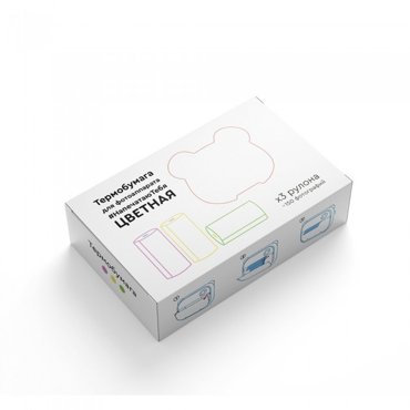 Lumicube Цветная термобумага для фотоаппарата Lumicam DK03 550₽
