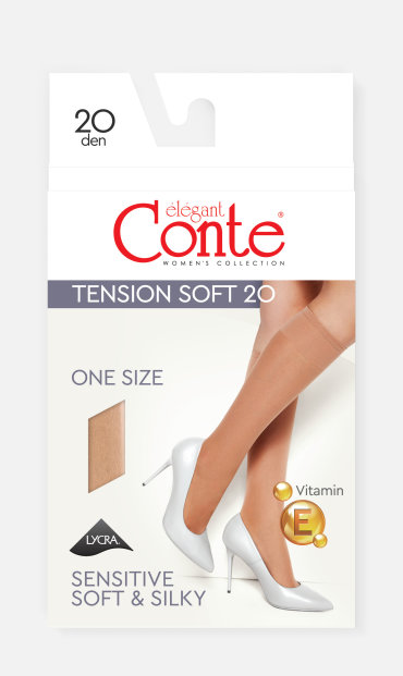 Гольфы полиамидные женские Conte 159₽