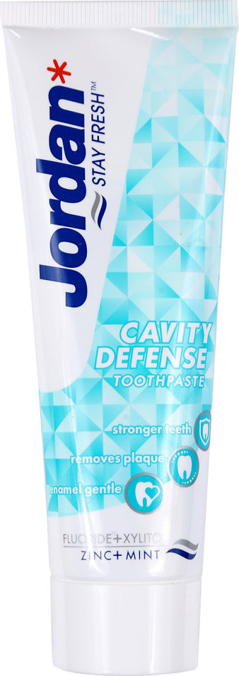 Зубная паста Jordan Cavity Defence 75мл 482₽
