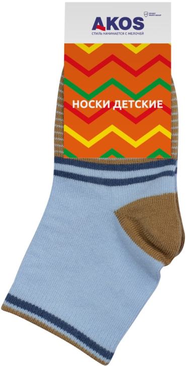 Носки детские Akos голубой р12 120₽