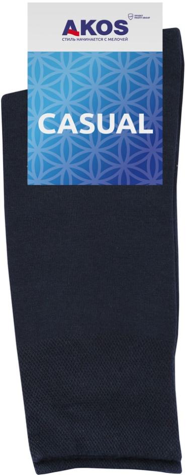 Носки мужские Akos Casual синий р25-27 250₽